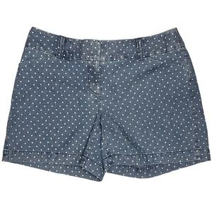 White House Black Market 5" Chambray Shorts